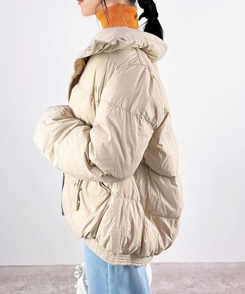 セール】【リアルダウン90％】横ステッチダウンジャケット（ダウン