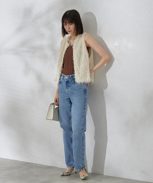 each（イーチ）の「ノースリフリンジファーベスト（ベスト・レディース・ブラック/グレー/アイボリー・FREE）」の17枚目の写真