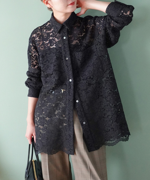 レースシャツ セール】レースシャツ（シャツ/ブラウス）｜Spick & Span（スピック