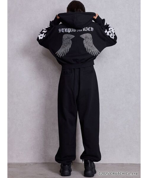 GALFY(ガルフィー)の「GYDA×GALFY bijou wing パンツ(その他パンツ・レディース・ブラック/ライム・FREE)」の6枚目の写真