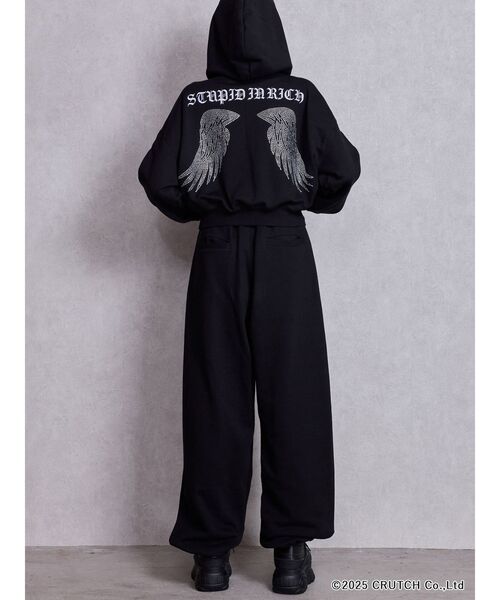 GALFY(ガルフィー)の「GYDA×GALFY bijou wing パンツ(その他パンツ・レディース・ブラック/ライム・FREE)」の7枚目の写真
