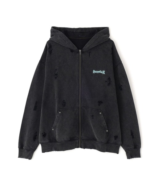 確認用　hide様 SUPPLIER/サプライヤー/【LHP EXCLUSIVE】DAMAGE CROSS HOODIE