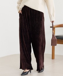 LAVEANGE | 楊柳ベロアイージーパンツ(その他パンツ)