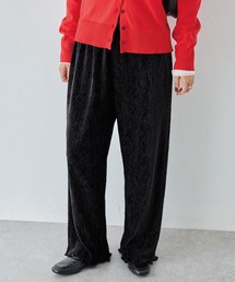 LAVEANGE（ラビアンジェ）の「楊柳ベロアイージーパンツ（その他パンツ）」