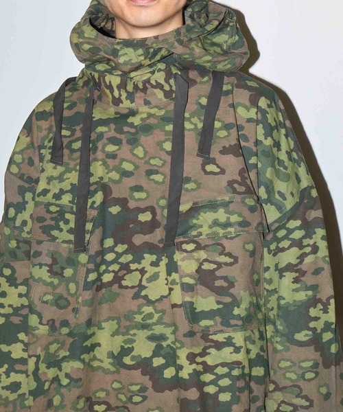25ss les six レシス レイン カモ パーカー ジャケット Disgustingly Big Anorak（パーカー）｜Les Six（レ・シス）の
