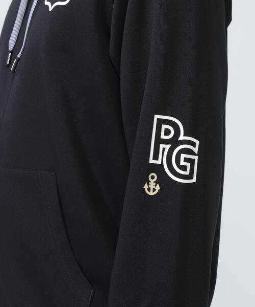 ○★新品未使用　PEARLY GATES　吊り裏毛フルジップパーカー　4　グレー PG ESSENTIAL】【直営店舗&公式オンライン限定】ハイスペック