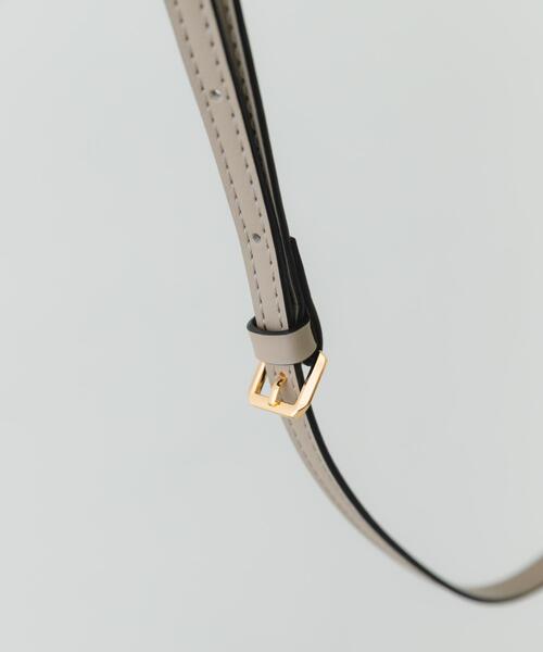 RODE SKO（ロデスコ）の「フラッフィー2WAYバッグ（ショルダーバッグ・レディース・ライトグレー/アイボリー・ONE）」の14枚目の写真