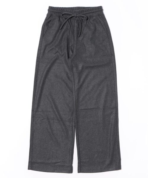 LAULEN（ローレン）の「waist ribbon semi wide pants /ウエストリボンセミワイドパンツ（その他パンツ・レディース・アイボリー/ブラウン/グレー/ブラック・FREE）」の3枚目の写真