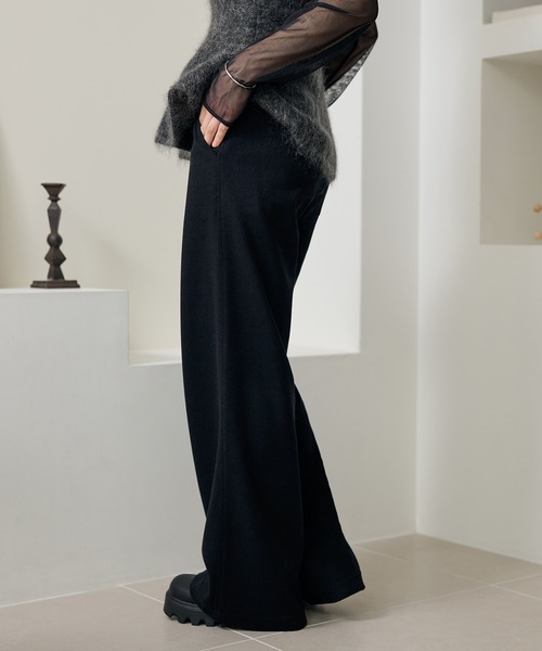 LAULEN（ローレン）の「waist ribbon semi wide pants /ウエストリボンセミワイドパンツ（その他パンツ・レディース・アイボリー/ブラウン/グレー/ブラック・FREE）」の21枚目の写真