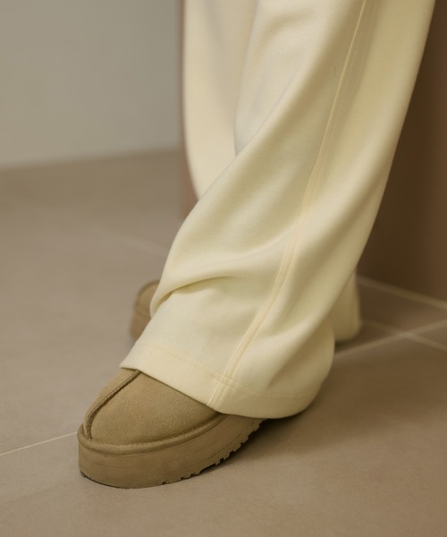 LAULEN（ローレン）の「waist ribbon semi wide pants /ウエストリボンセミワイドパンツ（その他パンツ・レディース・アイボリー/ブラウン/グレー/ブラック・FREE）」の15枚目の写真