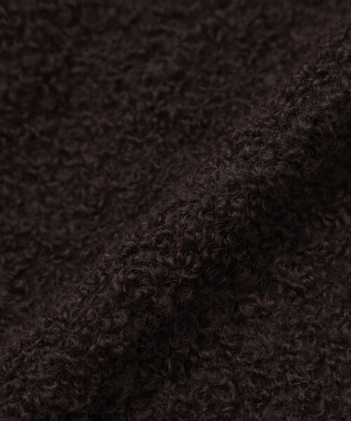 MACKINTOSH PHILOSOPHY（ﾏｯｷﾝﾄｯｼｭ ﾌｨﾛｿﾌｨｰ）の「【HESSLE MIDDLE COAT（ヘスルミドルコート）】（ノーカラーコート・レディース・ブラウン系その他4/グリーン/ホワイト系その他/ベージュ/グレー系その他2・38/36/34）」の10枚目の写真