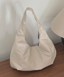 A'GEM/9 × .kom 『.KOM/ドットケーオーエム』 Soft Touch Big Hobo Bag/ソフトタッチ ビッグホーボーバッグ