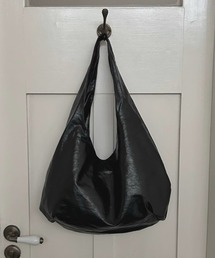 .KOM（ドットコム）の「A'GEM/9 × .kom 『.KOM/ドットケーオーエム』 Soft Touch Big Hobo Bag/ソフトタッチ ビッグホーボーバッグ（エコバッグ/サブバッグ）」