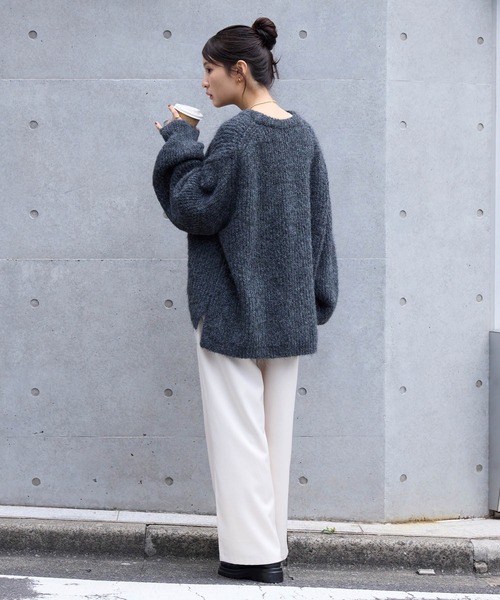 MAL 身幅たっぷりニット新品未使用 STYLEMIXER | ボクシーオーバーサイズニット (ニット ) |SHEL'TTER