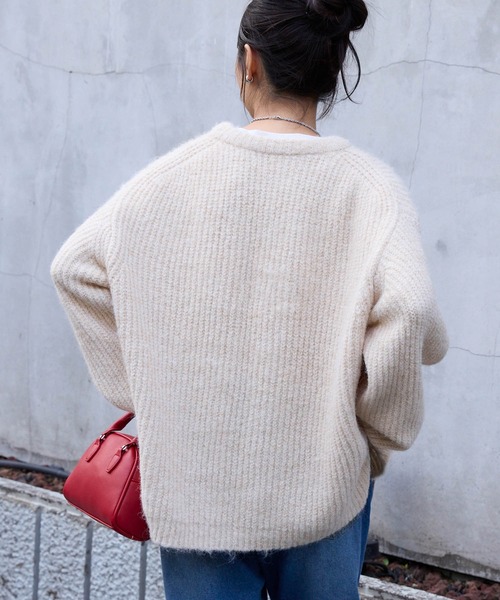 MAL 身幅たっぷりニット新品未使用 STYLEMIXER | ボクシーオーバーサイズニット (ニット ) |SHEL'TTER