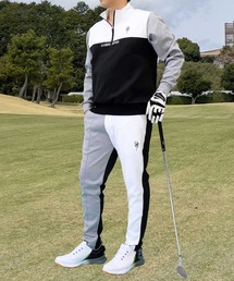 d.i.a新品黒のフロントジッパートレーナー WALLA SPORT トレーナー スウェット 13oz ZIP UP PULLOVER / 13