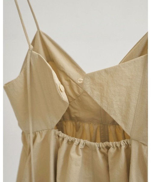 TODAYFUL（トゥデイフル）の「【TODAYFUL/トゥデイフル】Bustier Balloon Dress/ビスチェバルーンドレス/ワンピース（ワンピース・レディース・サンドベージュ/チョコ・36/38）」の9枚目の写真