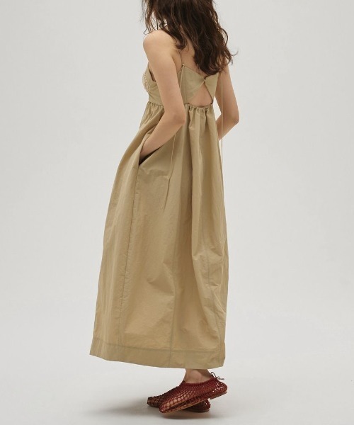 TODAYFUL（トゥデイフル）の「【TODAYFUL/トゥデイフル】Bustier Balloon Dress/ビスチェバルーンドレス/ワンピース（ワンピース・レディース・サンドベージュ/チョコ・36/38）」の10枚目の写真