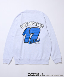 限定展開 SKATER JOHN/スケータージョン SKATER JOHN × RYNO SPORTS × MLB PLAYERS OHTANI 17 バックプリントスウェット