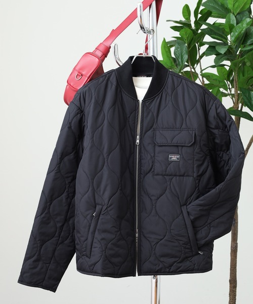 GUESS JEANS GJ QUILTED PUFFER JACKET ゲス キルティングパファー