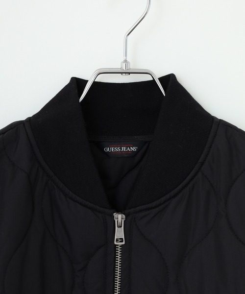 GUESS JEANS GJ QUILTED PUFFER JACKET ゲス キルティングパファー 
