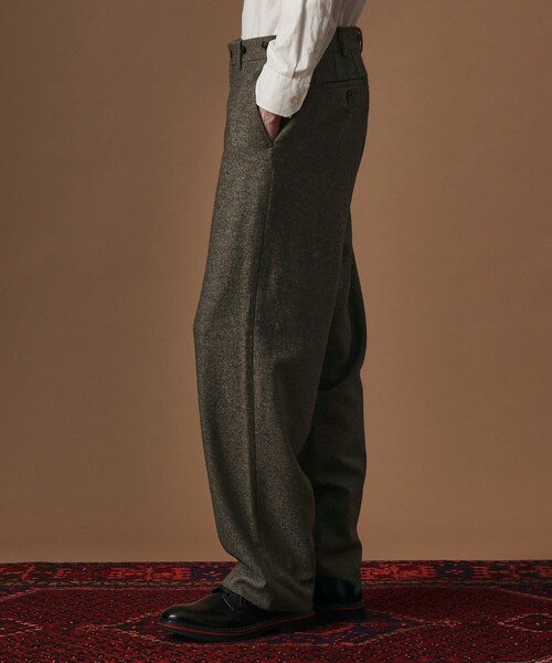 40ｃｔ＆525（フォーティーカラッツアンドゴーニーゴ）の「【Sサイズ～】ナチュラルツイルスラックス（その他パンツ・メンズ・ダークブラウン・02/01/04/03）」の4枚目の写真