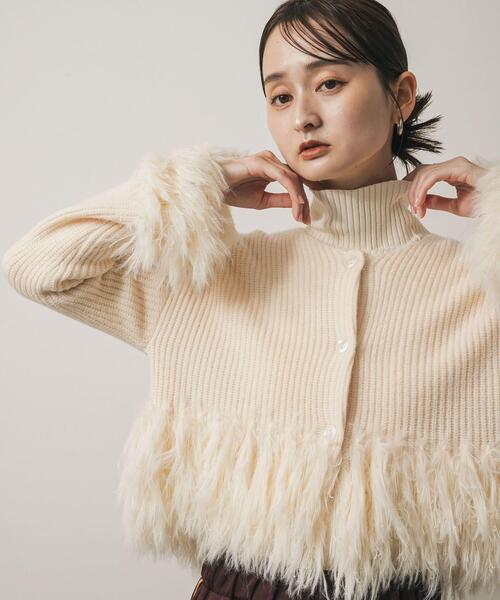 BRIEFING ホワイト セーター BRIEFING ホワイトニットセーター