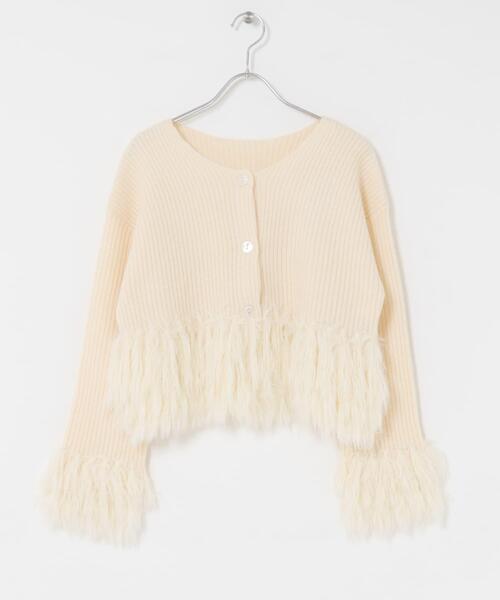 フェザーフリンジセーター（ニット/セーター）｜SENSE OF PLACE