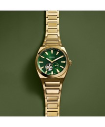 フォッシル 腕時計 金色 ゴールド Harlow Three-Hand Gold-Tone Stainless Steel Watch - ES5361 - Fossil