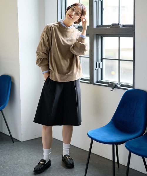 FOUND GOOD（ファウンドグッド）の「ヴィンテージベロアPO（Tシャツ/カットソー・レディース・ベージュ/グリーン系5/グレー系5/ブラウン系5・S/M/L）」の14枚目の写真