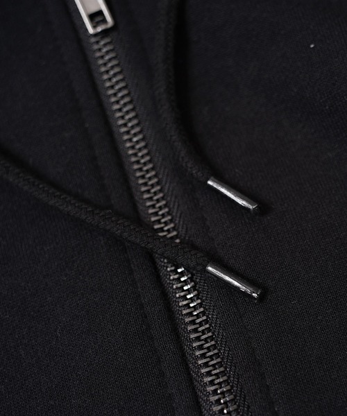 1111clothing(ワンフォークロージング)の「バルーンスリーブ ボックス ジップパーカー / Balloon Sleeve Box Zip Hoodie(パーカー・メンズ・ブラック/アッシュ/ダークブラウン・M/L)」の18枚目の写真
