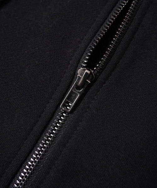 1111clothing(ワンフォークロージング)の「バルーンスリーブ ボックス ジップパーカー / Balloon Sleeve Box Zip Hoodie(パーカー・メンズ・ブラック/アッシュ/ダークブラウン・M/L)」の19枚目の写真