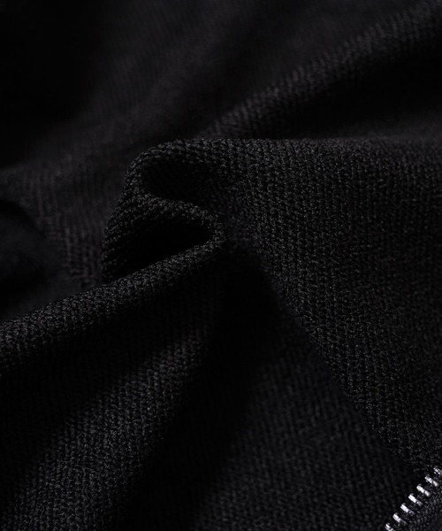 1111clothing(ワンフォークロージング)の「バルーンスリーブ ボックス ジップパーカー / Balloon Sleeve Box Zip Hoodie(パーカー・メンズ・ブラック/アッシュ/ダークブラウン・M/L)」の22枚目の写真