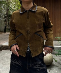 Gaphos （ガフォス）の「ヴィンテージスタイルコーデュロイブルゾン（ブルゾン）」