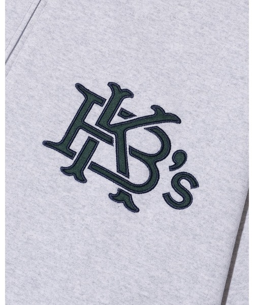 KEBOZ(ケボズ)の「EFG SWEAT HALF ZIP(スウェット・メンズ・ブラウン/ブラック/グレー/ネイビー・M/2XL/XL/L/S)」の11枚目の写真