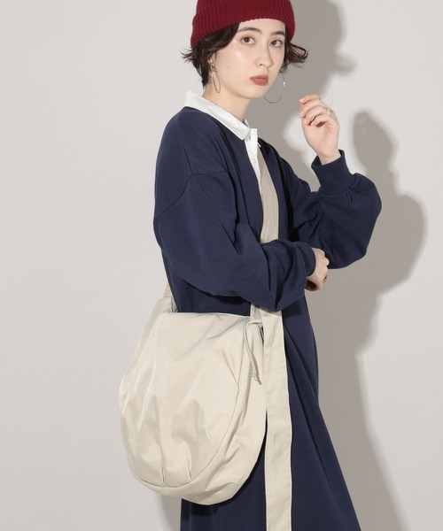 GEORGE'S（ジョージズ）の「ナイロンショルダーBAG（ショルダーバッグ・レディース・ライトベージュ/ブラック/ブラウン・FREE）」の14枚目の写真