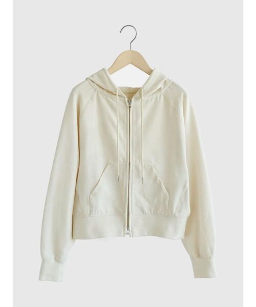 FIKA.(フィーカ)の「Crushed velour double face parka(パーカー・レディース・オフホワイト/ベージュ・MEDIUM)」の16枚目の写真