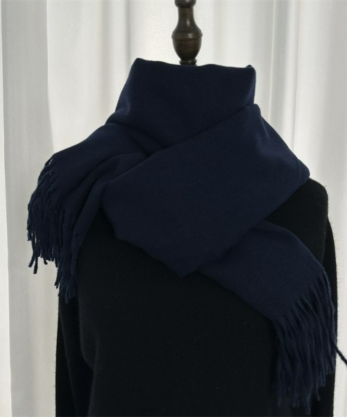 REBALANCE（リバランス）の「無地マフラー（マフラー・レディース・O/J/H/A/E/D/I/G/B/N/M/L/K・FREE）」の2枚目の写真