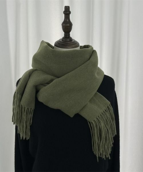 REBALANCE（リバランス）の「無地マフラー（マフラー・レディース・O/J/H/A/E/D/I/G/B/N/M/L/K・FREE）」の5枚目の写真