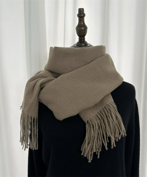 REBALANCE（リバランス）の「無地マフラー（マフラー・レディース・O/J/H/A/E/D/I/G/B/N/M/L/K・FREE）」の10枚目の写真