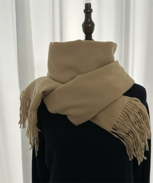 REBALANCE（リバランス）の「無地マフラー（マフラー・レディース・O/J/H/A/E/D/I/G/B/N/M/L/K・FREE）」の11枚目の写真