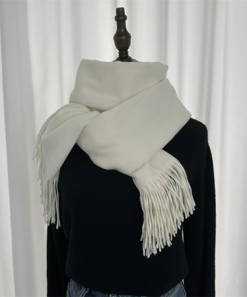 REBALANCE（リバランス）の「無地マフラー（マフラー・レディース・O/J/H/A/E/D/I/G/B/N/M/L/K・FREE）」の12枚目の写真