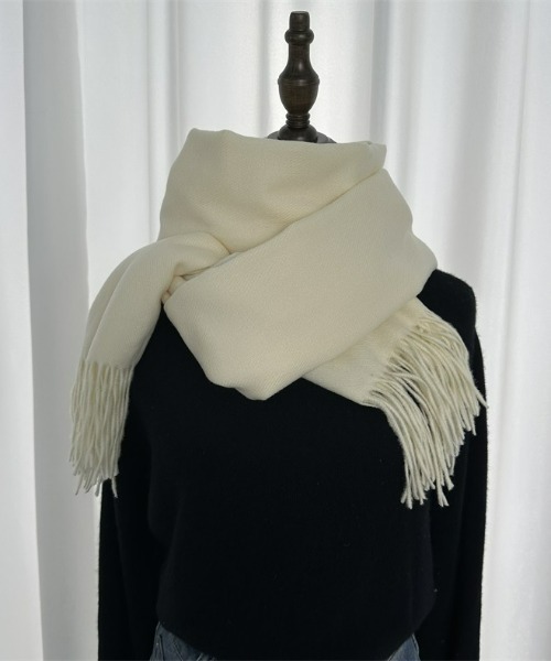 REBALANCE（リバランス）の「無地マフラー（マフラー・レディース・O/J/H/A/E/D/I/G/B/N/M/L/K・FREE）」の13枚目の写真