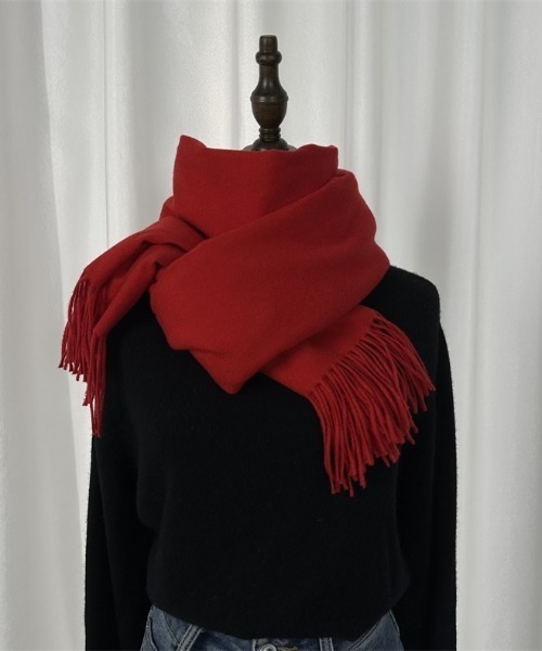 REBALANCE（リバランス）の「無地マフラー（マフラー・レディース・O/J/H/A/E/D/I/G/B/N/M/L/K・FREE）」の21枚目の写真