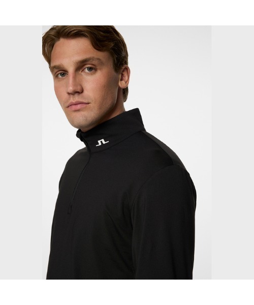 J.LINDEBERG（ジェイリンドバーグ）の「【J.LINDEBERG/GOLF】クォータージップミッドレイヤー（シャツ/ブラウス・メンズ・パープル/ネイビー/ブラック/カーキ/レッド/ホワイト・M）」の13枚目の写真