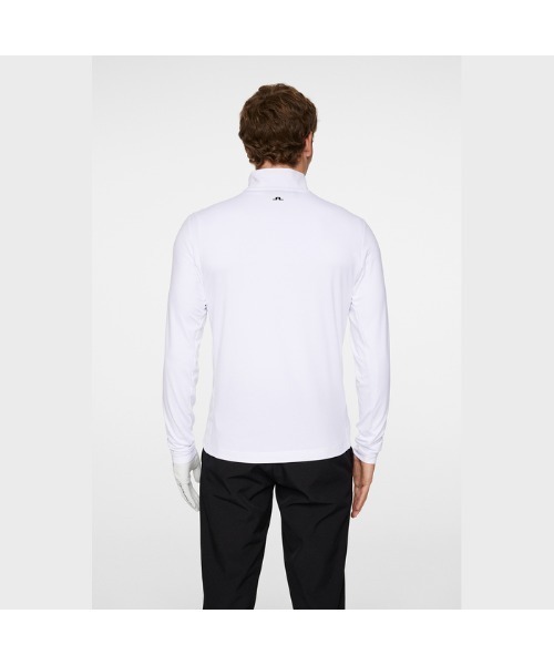 J.LINDEBERG（ジェイリンドバーグ）の「【J.LINDEBERG/GOLF】クォータージップミッドレイヤー（シャツ/ブラウス・メンズ・パープル/ネイビー/ブラック/カーキ/レッド/ホワイト・M）」の8枚目の写真