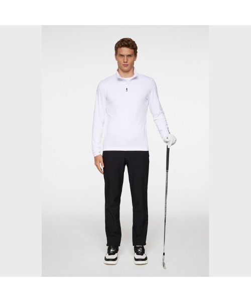J.LINDEBERG（ジェイリンドバーグ）の「【J.LINDEBERG/GOLF】クォータージップミッドレイヤー（シャツ/ブラウス・メンズ・パープル/ネイビー/ブラック/カーキ/レッド/ホワイト・M）」の9枚目の写真