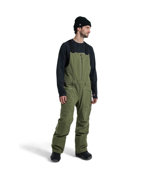 BURTON(バートン)の「リザーブ 2L ビブパンツ(その他パンツ・メンズ・モスグリーン・S/M)」の3枚目の写真