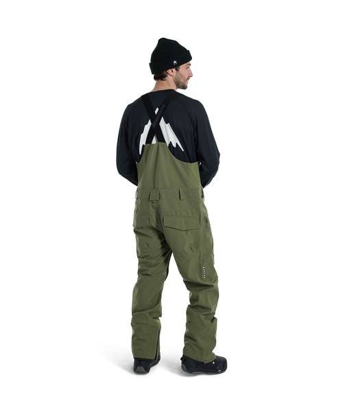 BURTON(バートン)の「リザーブ 2L ビブパンツ(その他パンツ・メンズ・モスグリーン・S/M)」の4枚目の写真