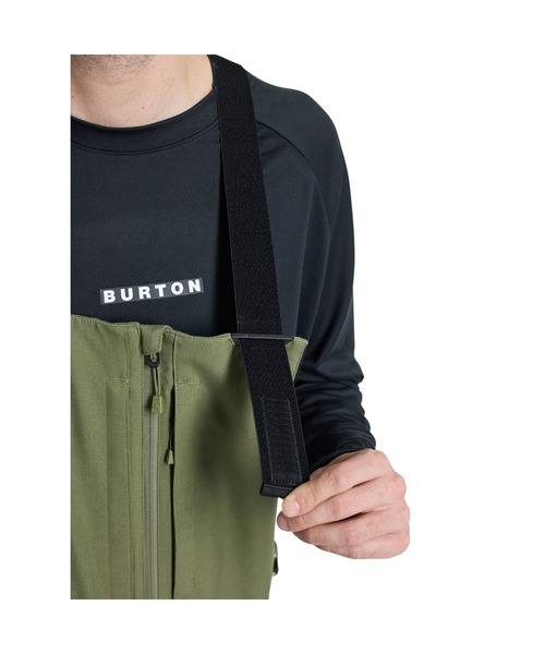 BURTON(バートン)の「リザーブ 2L ビブパンツ(その他パンツ・メンズ・モスグリーン・S/M)」の7枚目の写真